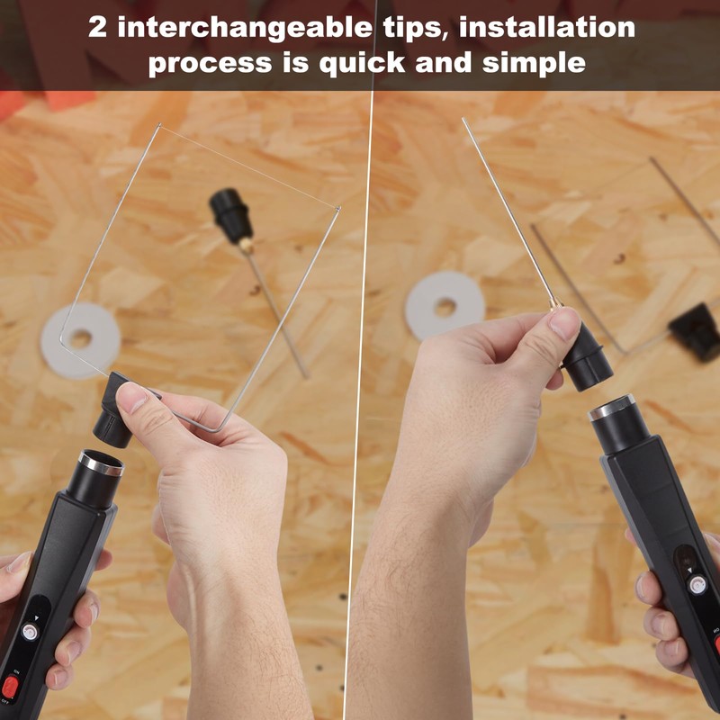 IMAGE Electric Foam Cutter 2-in-1 Styrofoam Cutter Tool Set, 100-240V/28W