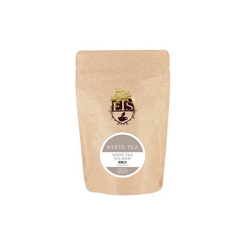 English Tea Store White Tea Teabags Bulk 100 Teabags