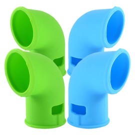 VOSAREA 4Pcs Silicone Steam Diverter Pressure Cooker Accessories for Steam Release Compatible with and Other Cookers Easy to Clean Design Versatile High-pressure Cooking