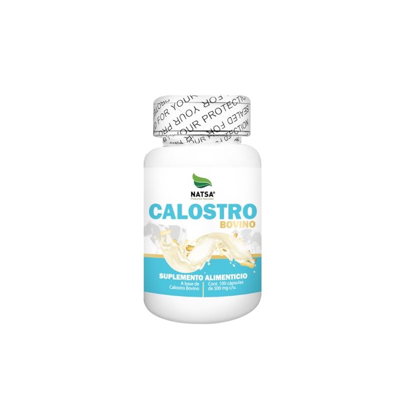 Calostro bovino 100 cápsulas, Calidad Premium