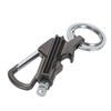 Match Bottle Opener Metal Keychain Multi Function Reusable Survival Lighter