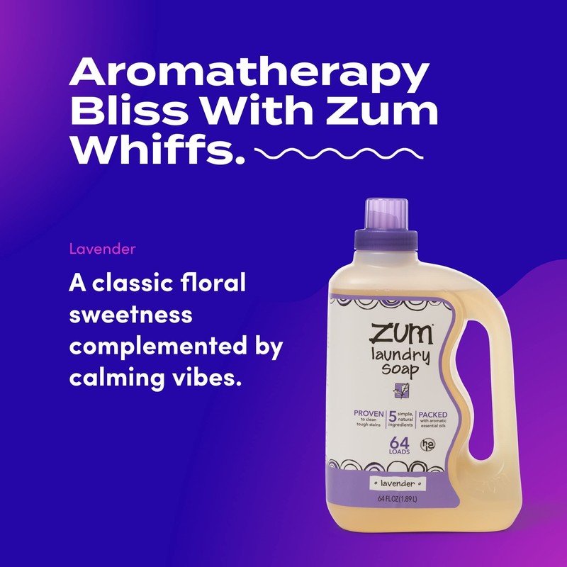 Indigo Wild Zum Clean Laundry Soap - Plant-Based Liquid Laundry
