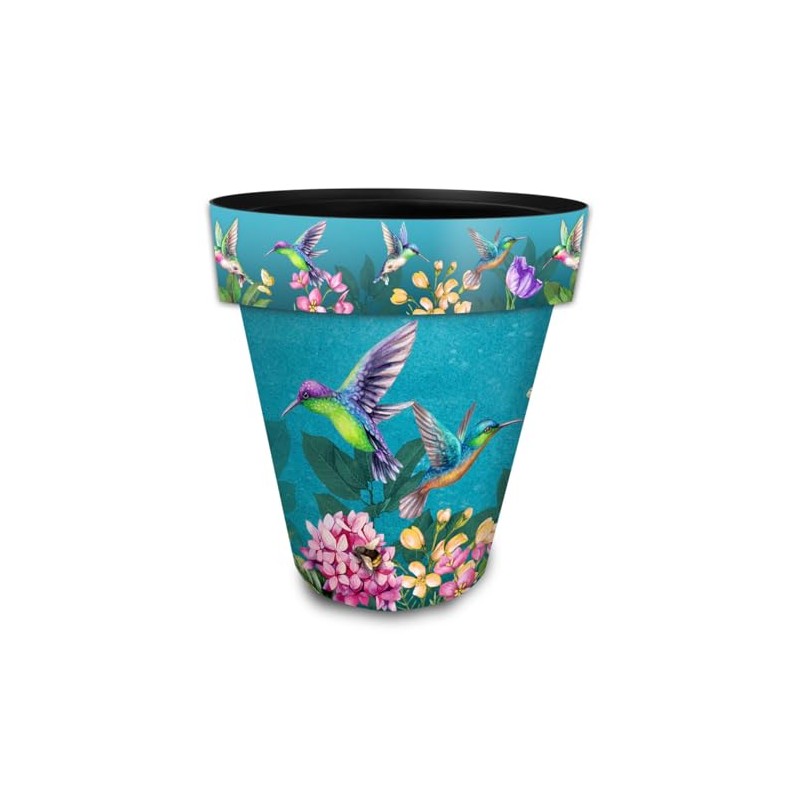 Briarwood Lane Springtime Hummingbirds Large Planter