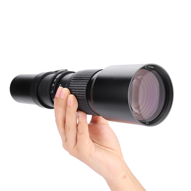 500mm F8-F32 Manual Fixed Focus DSLR Telephoto Lens for Nikon