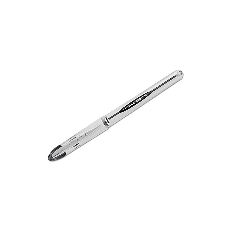 Uni-Ball Vision Elite Stick Roller Ball Pens, Bold Point, Black