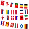 Pack of 2 Euro Flags Bunting for Euro Football 2024.8