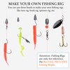 Fishing Beads Assorted Kit - 1000pcs 5mm Round Float Glow