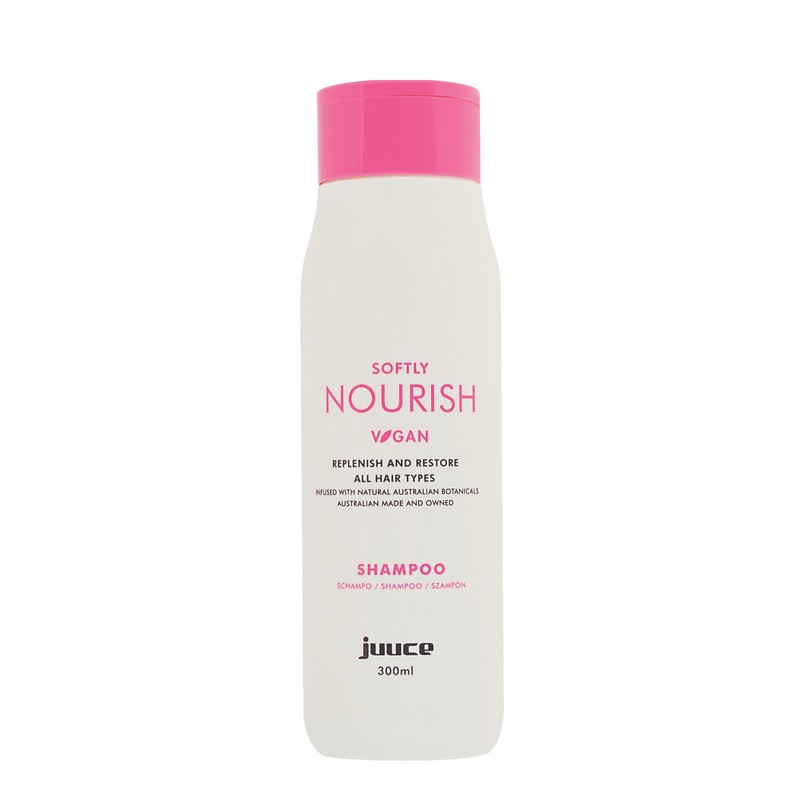 Juuce Softly Nourish Shampoo and Conditioner 300ml Duo Bundle
