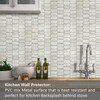 Vamos Tile Long Hexagon Peel and Stick Backsplash Tile -