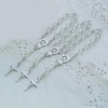 24pcs Clear Acrylic Mini Rosary Favors - Baptism - Communion