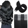 XDhair Tape in Hair Extensions, Echthaar, selbstklebend, 20 Stück/50 g,