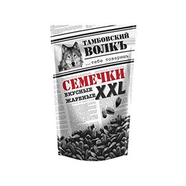 Roasted Sunflower Seeds "Tambovskiy Volk" XXL, 14 oz / 400 g