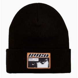 RVCA Gorro de punto para hombre, Kelsey Beanie | Negro, One Size