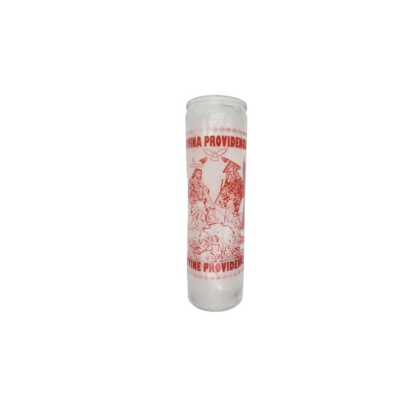 Divine Providence White Ritual Candle/Divina Providencia Veladora Blanca