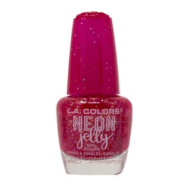 L.A. Colors Neon Jelly Nail Polish (Ruby Rogue)