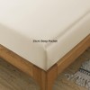 bienDo Bamboo Single bed Sheet, Vegan Silk, 400 Thread Count,