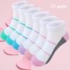 Bemeol 12 Pairs Girls Socks Kids Low Cut Ankle Socks