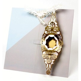 UWP LUXE Bauble Pop-Up Greeting Card