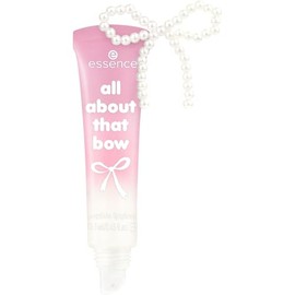 essence all about that bow peptide lip gloss, no. 01, pink, nourishing, shimmering, vegan, perfume, oil-free, alcohol-free, pack of 1 (13.5 ml)