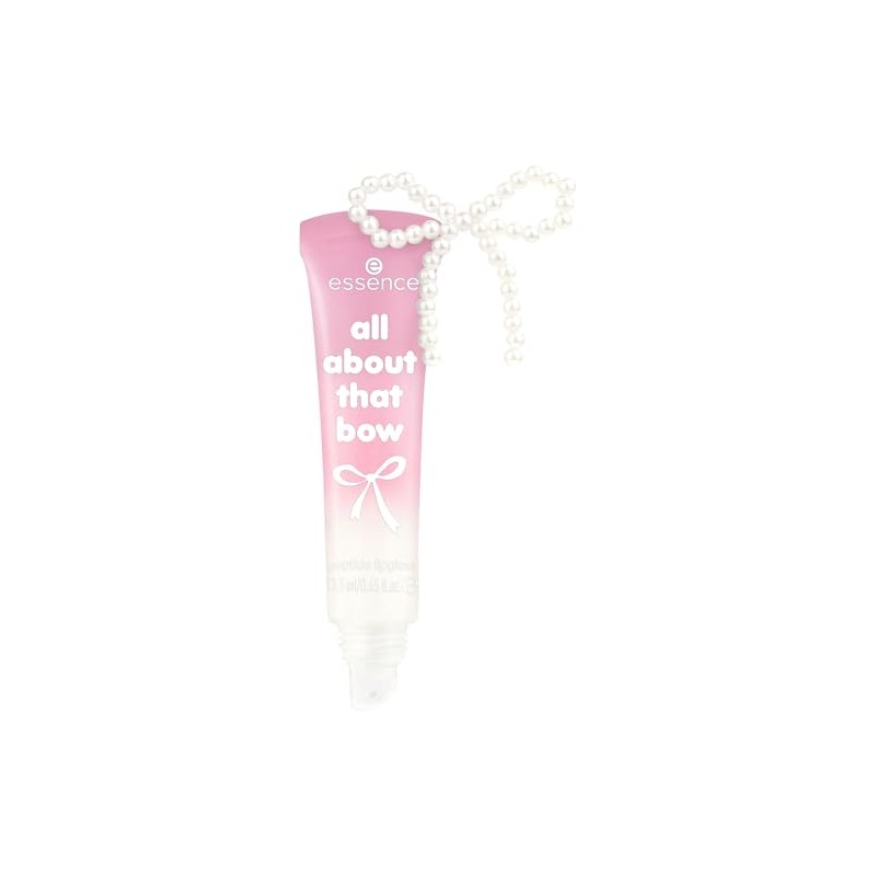 essence all about that bow peptide lip gloss, no. 01,