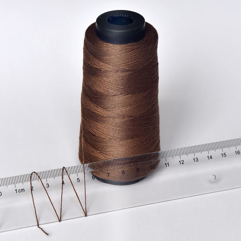 4 Spools Sewing Threads 1600Yards Using for Hand Sewing,Hair Extensions,Making