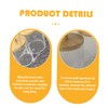 ULTECHNOVO 2pcs Cosmetic Cotton Storage Box with Home Bathroom Kitchen