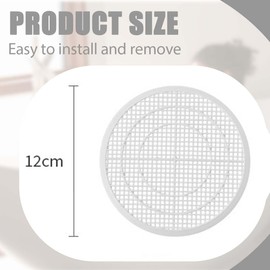 Drain Strainer, Pack of 2 Shower Drain Strainer, Hair Catcher, Hair Strainer, Premium Kitchen Sink Strainer Drain Strainer for Shower, Sink, Bath and Kitchen
