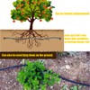 Soaker Hose, 1/2 Inch x 25 FT Round Rubber Garden