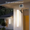 LED Camping Tube Light Waterproof Solar Powered USB Rechargeable Camping