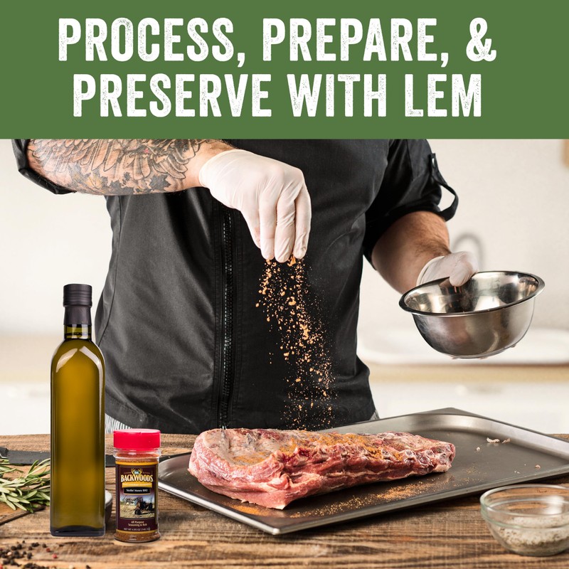 LEM Products Backwoods Blackened Kickin' Chicken Rub, All-Purpose Seasoning and