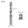 sourcing map Solid Carbide Drill Bits, 5mm C2/K20 Tungsten Carbide