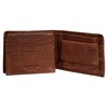 piké Genuine Leather Men's Wallet Brown 021848, brown
