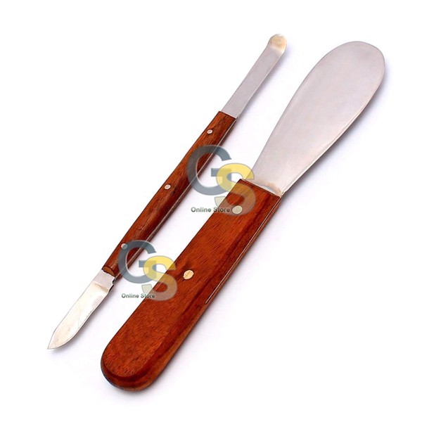 Wax Carver Knife Spatula + Dental LAB Spatula #11R by