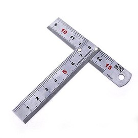 Stainless Steel Ruler, We Processing and Created T-Shaped Engineers Square