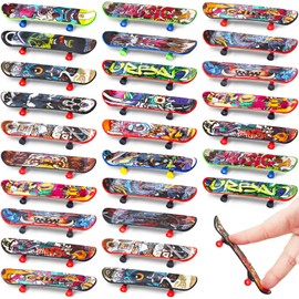 50 Pcs Mini Finger Skateboards,Valentine's Day Fingerboards Set,Mini Skateboards for Kids Classroom Exchange Gift Birthday Goodie Bag Stuffers