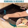 TAILI 2Pack Expandable Pull Out Cabinet Organizer, Adjustable Width 12.05"-20.4",