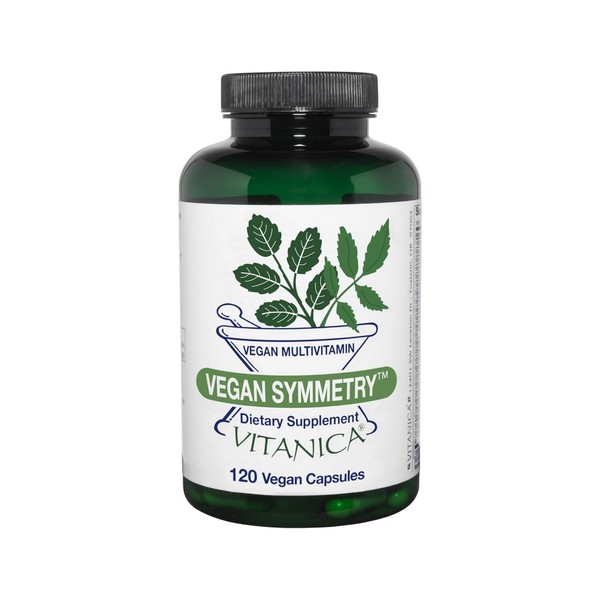 Vitanica Vegan Symmetry - Daily Multivitamin for Vegans - Heart,