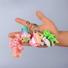 Vashine 3D Printed Friendly Materials Joint Moving Flexible Crystal Keychain
