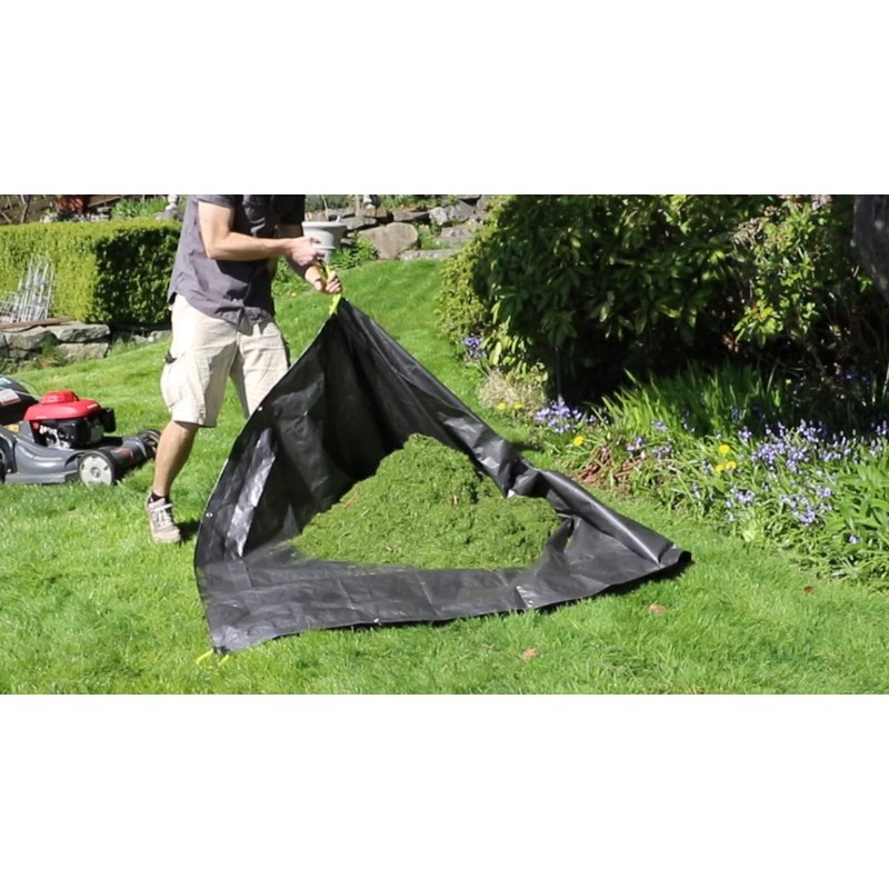 Allsop Home & Garden 31586 Clean-Up Canvas Super Duty Tarp