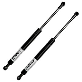 Qty (2) ST270M80 27 inch 80LB/356N Gas Strut Shocks Spring Lift Supports for Leer Camper Shell Window, Snugtop Truck Topper Door, RV Cabinet Door, Tool Box Lid, Boat Storage, and Toy Toolbox Cover