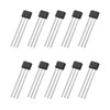 TAODAN 20PCS 49E Black Hall Effect Sensor OH49E S49E Hall