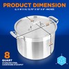 NutriChef 8 Qt Heavy-Duty Stockpot with Stainless Steel Lid -