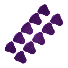 TOPINCN 10 Uds. Desodorantes de Pantalla de Orinal, Desodorante Triangular Antisalpicaduras, Alfombrilla de Pantalla de Orinal Perfumada para Baño (Azul)