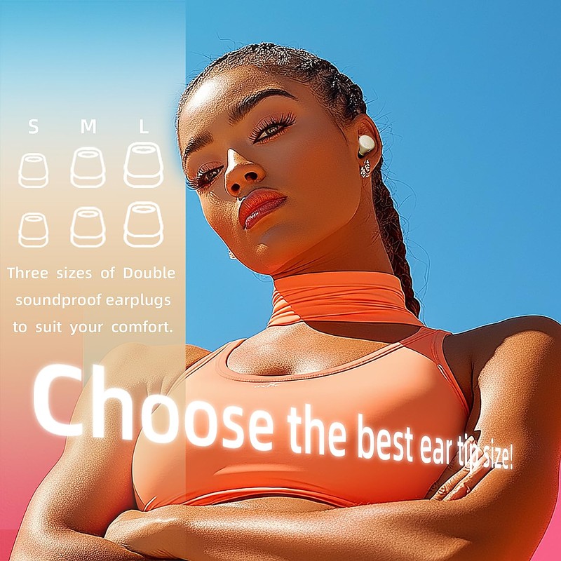 Ear Plugs – Ultra-Comfy Reusable Noise-Reducing Earplugs for Sleep, Deep