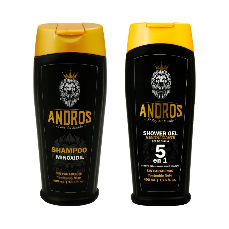 Kit Shampoo Para El Cabello Y Jabón Para El Cuerpo