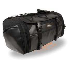 Milwaukee Performance SH694 Black Large Nylon Duffle Style Rack Bag with Carry Strap