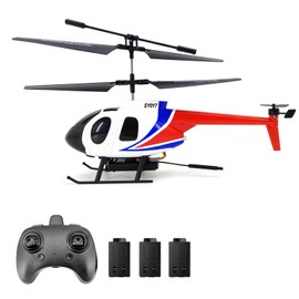 Remote Control Helicopter 2.4GHz Remote Control Drone Gyroscope Stabilization One-key Take-off Landing Toy Gift for Boys Girls Adults 3 Battery