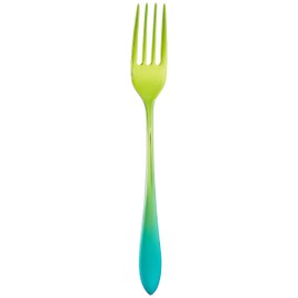 Horie Titanium Cutlery Dessert Fork Gradient Green TC-05-06