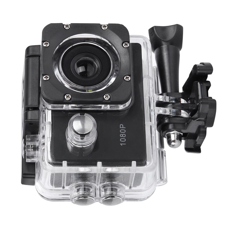 1080P HD 2inch LCD Screen Sports 30m Waterproof Action Camera
