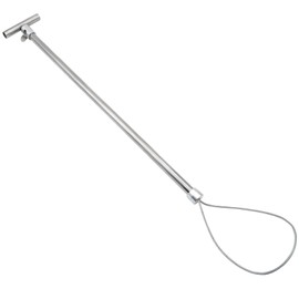 PAULOZYN Hog Pig Catcher Pole ​Holder Control Tool Heavy Duty Stainless Steel for Dog Pig Swine Animals Livestock